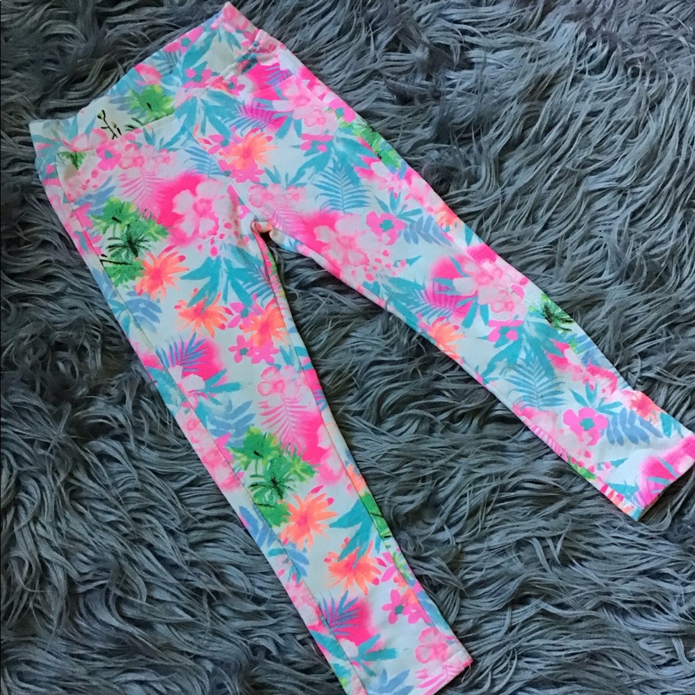 Freestyle Floral Toddler Jeggings
